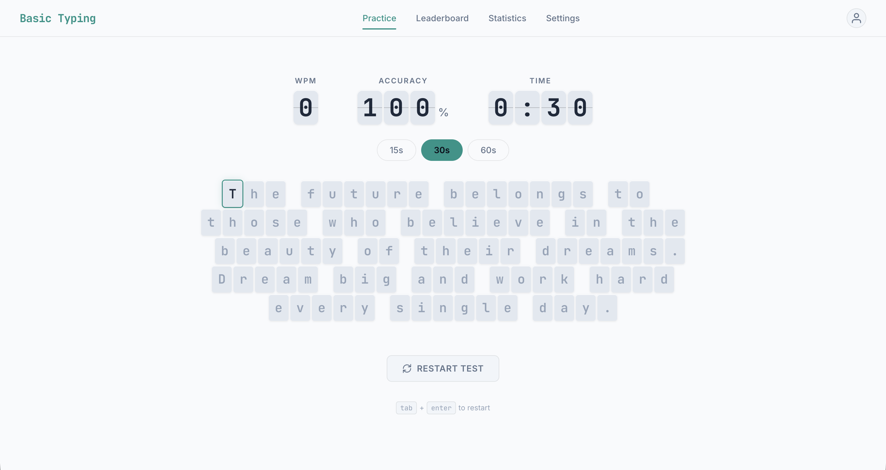 Basic Typing Preview
